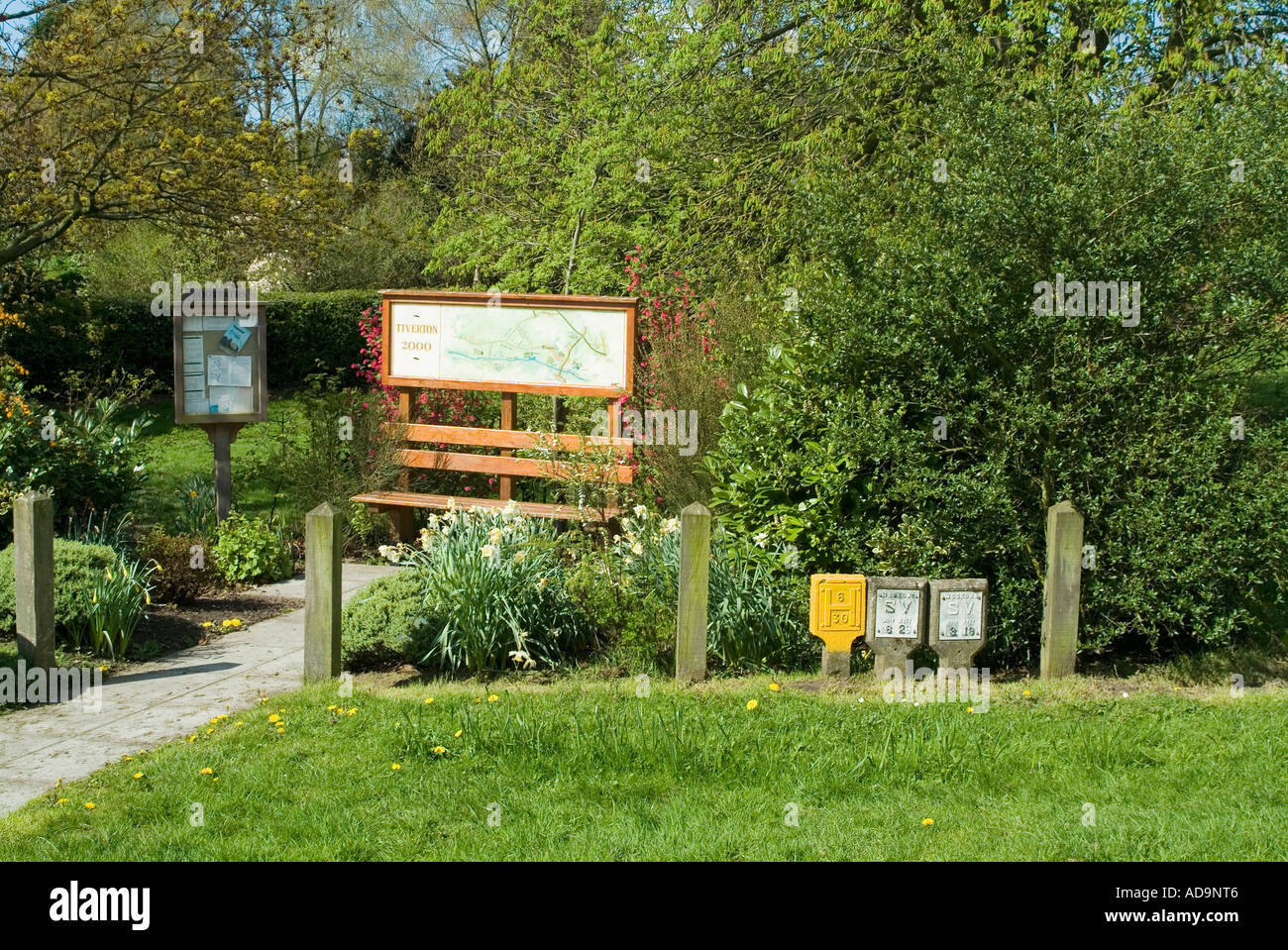 Tiverton map hires stock photography and images Alamy