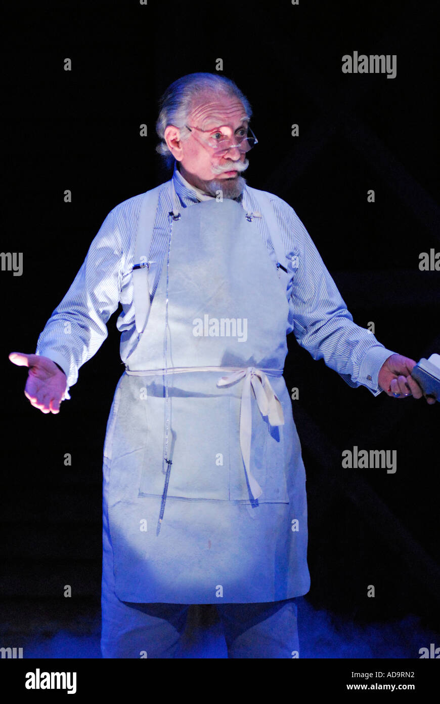 Roy Dotrice in a scene from Carousel by Rogers and Hammerstein Chichester Festival Theatre June 2006 Stock Photo