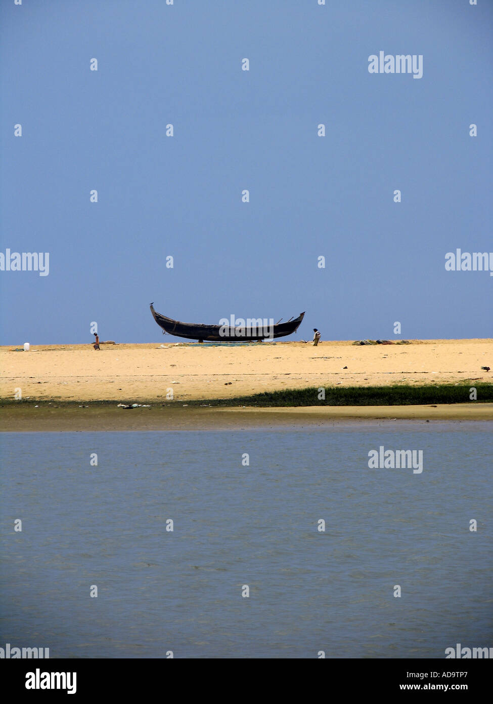Fishing Boat, Poovar Island, kovalam (Trivandrum) Kerala, South India
