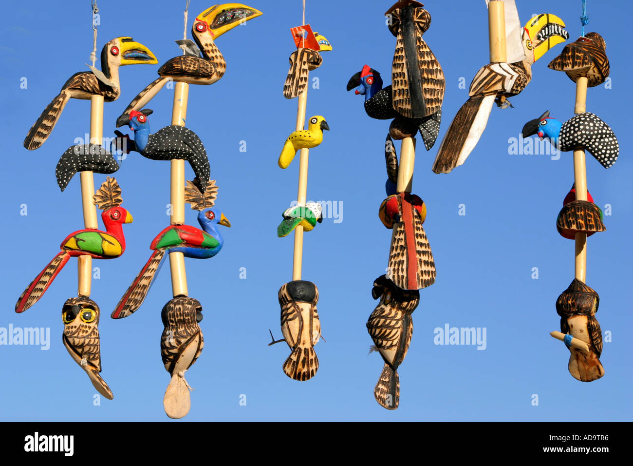 Wooden carving african animal hi-res stock photography and images - Alamy