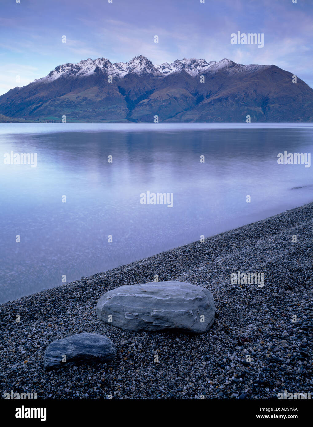 Lake Wakatipu South Island New Zealand Stock Photo - Alamy