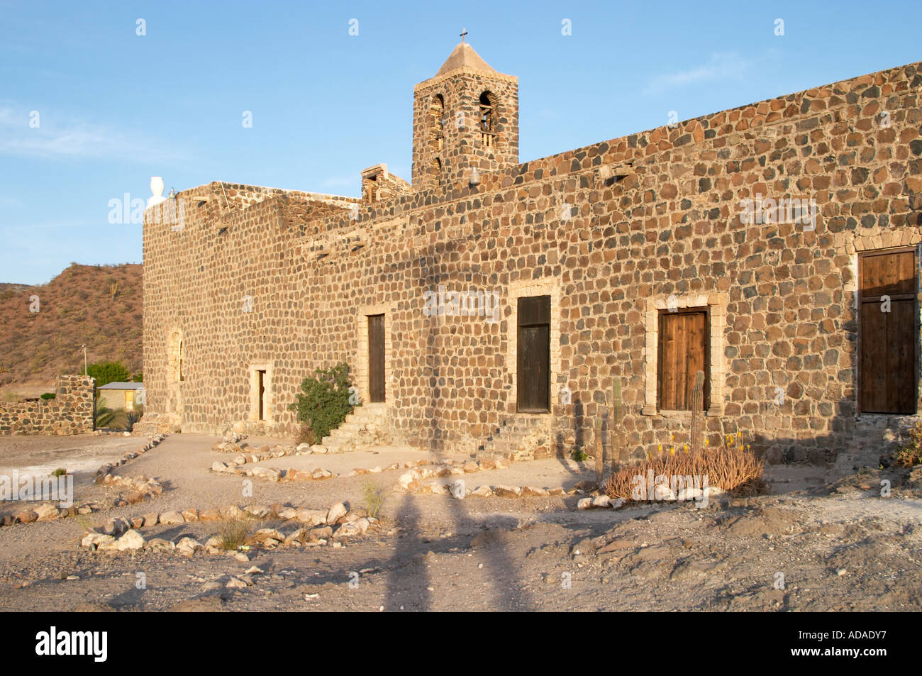 Mulege mission Baja California Mexico Stock Photo Alamy