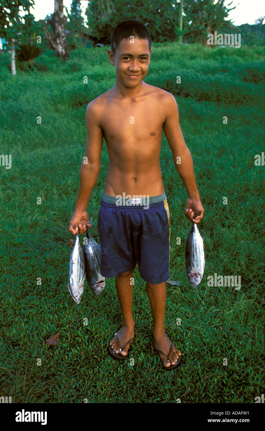 Samoan boy hi-res stock photography and images - Alamy