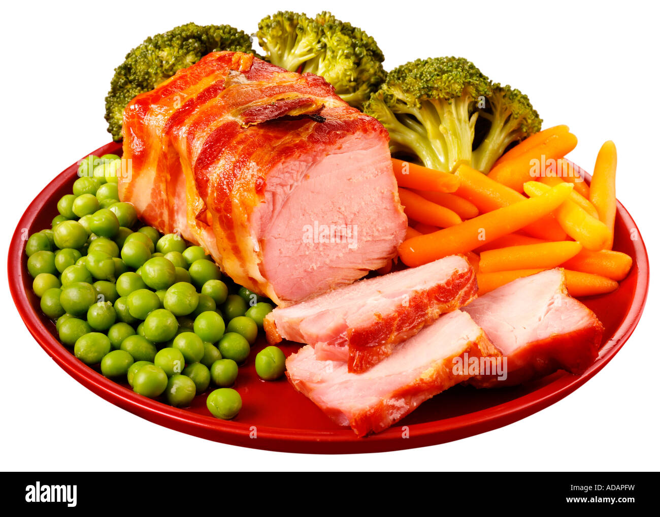 ROAST GAMMON / BACON CUT OUT Stock Photo Alamy
