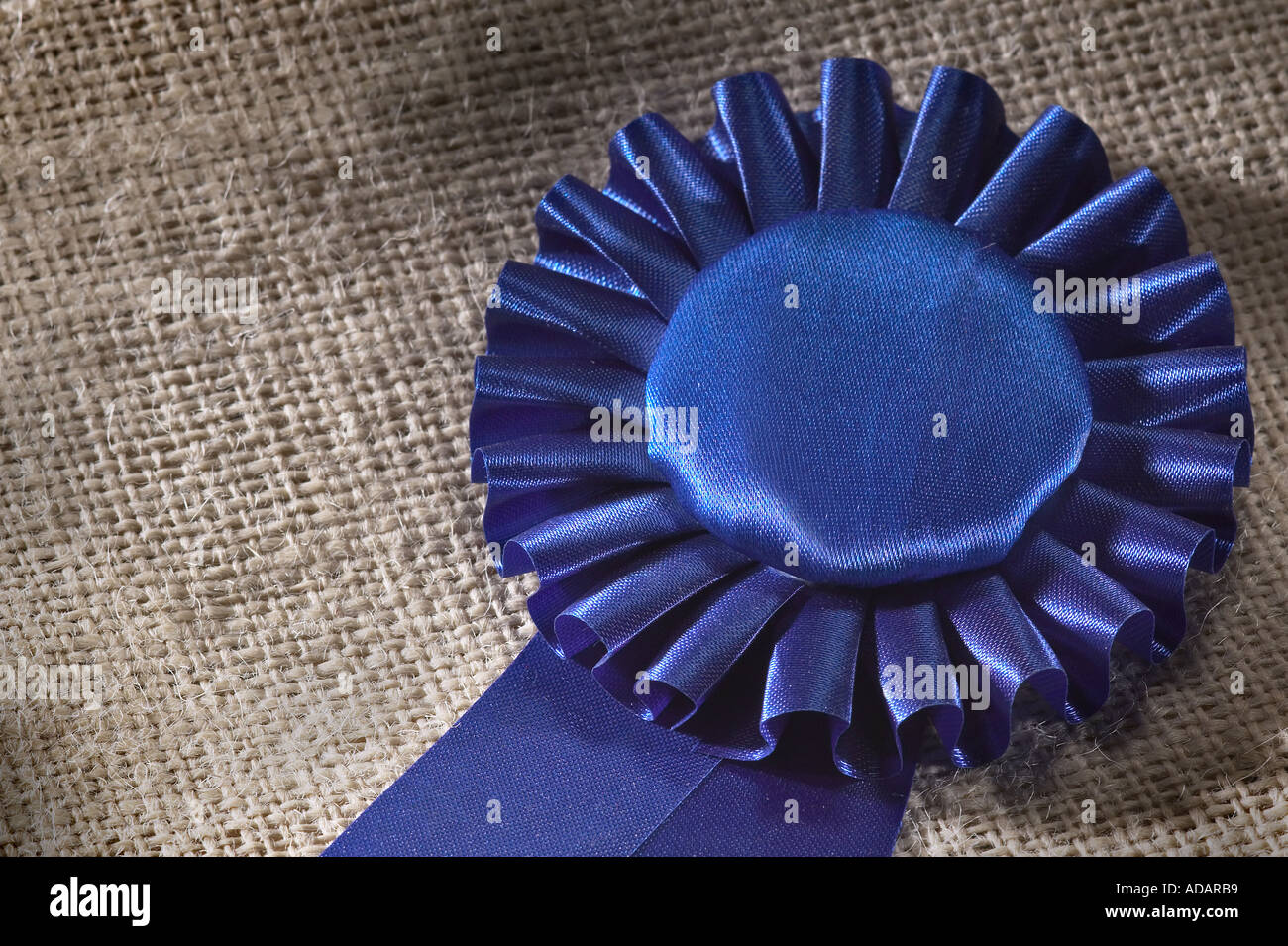 First Place Ribbon Winner Stock Photo