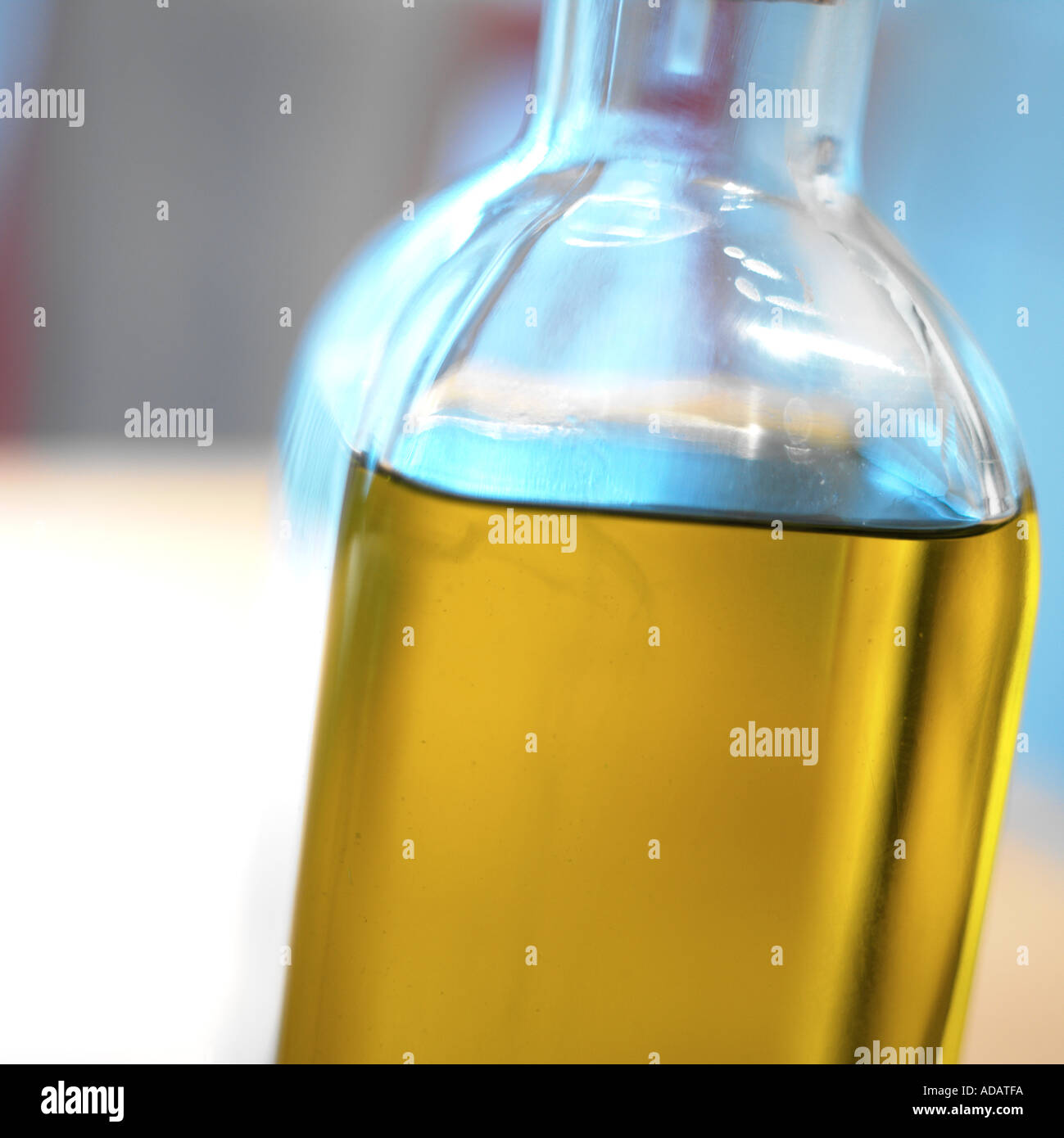 cruet of olive oil Stock Photo Alamy