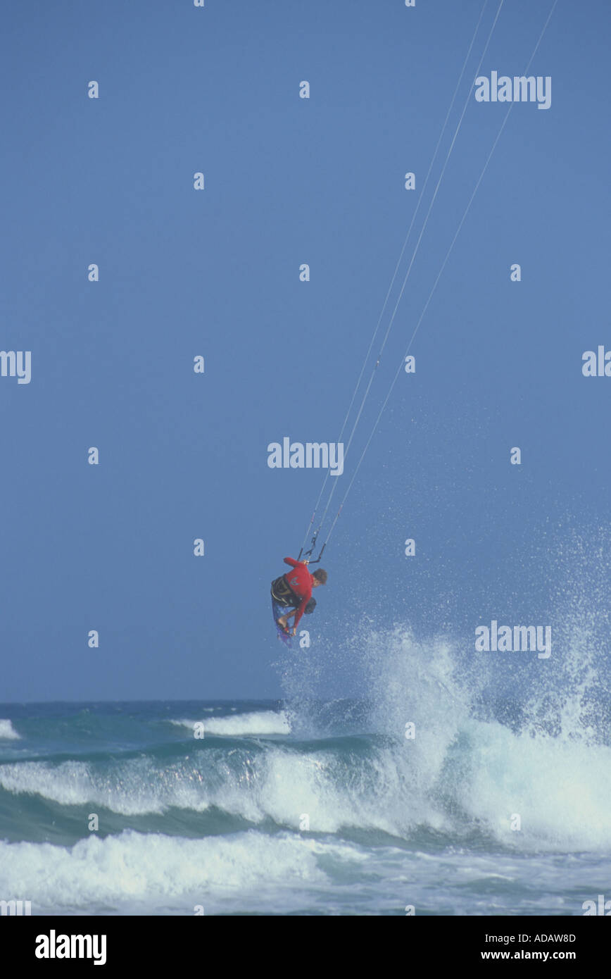 Kiteboarding, Sunshine Coast, Queensland, Australia Stock Photo Alamy