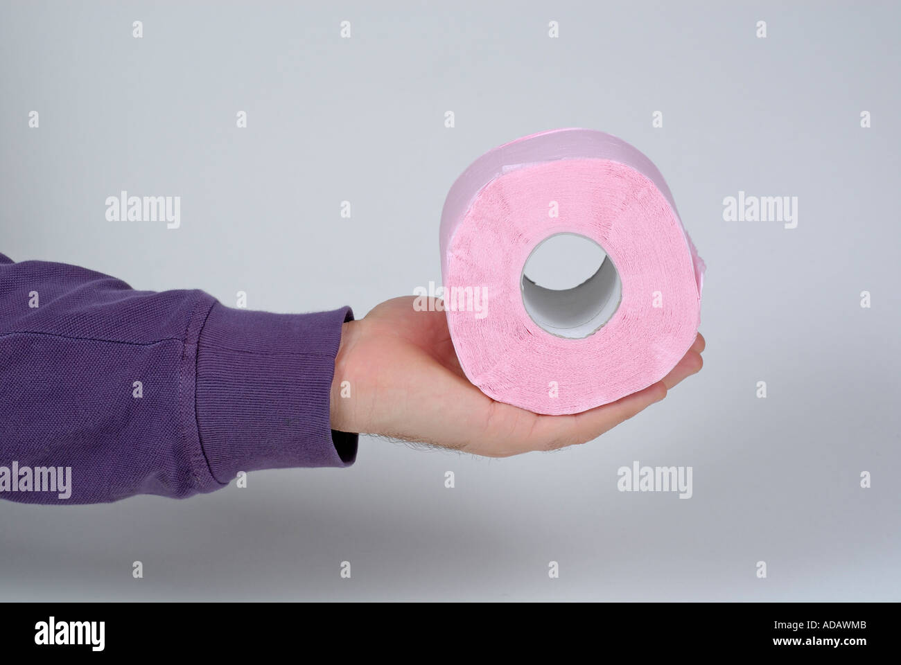 Pink toilet paper hires stock photography and images Alamy