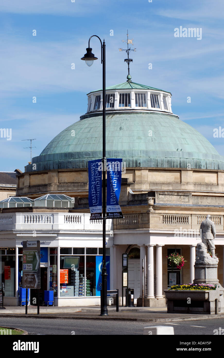 Montpellier Rotunda, Cheltenham Spa, Gloucestershire, England, UK Stock