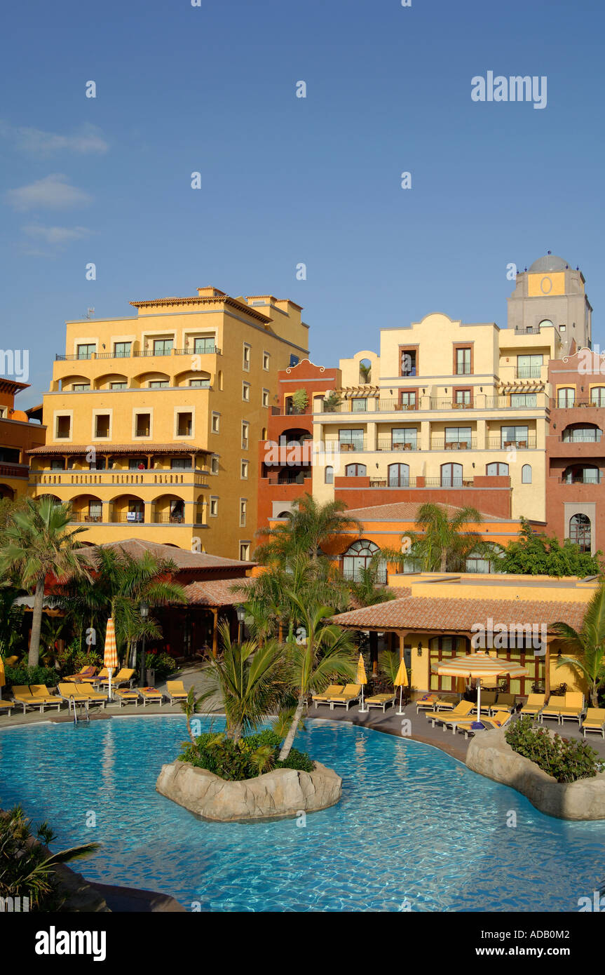 Spain Canary Islands Tenerife Playa de las Americas Villa Cortes hotel  Stock Photo - Alamy