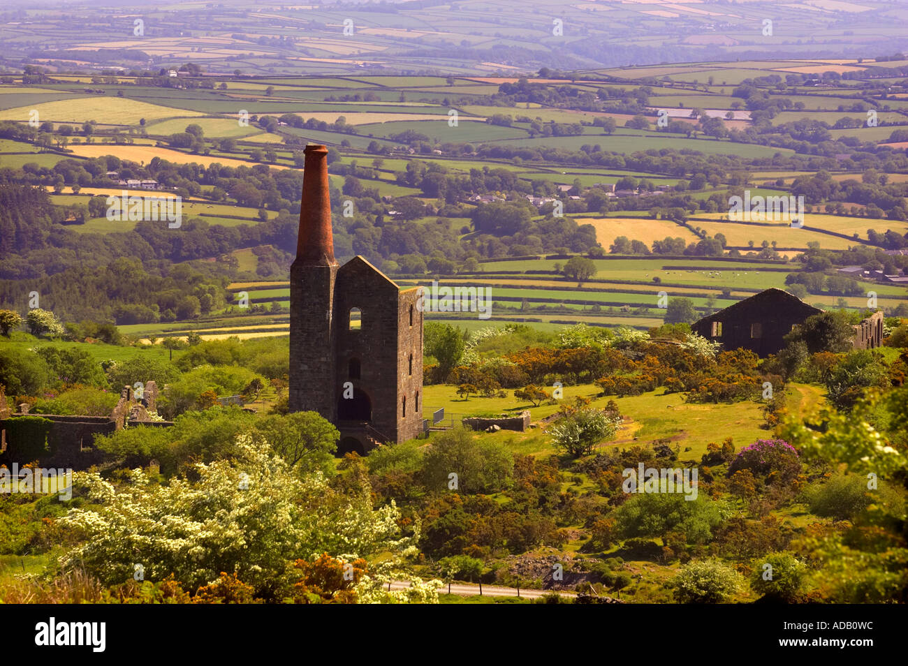 View from Minions near Liskeard in Cornwall UK Stock Photo