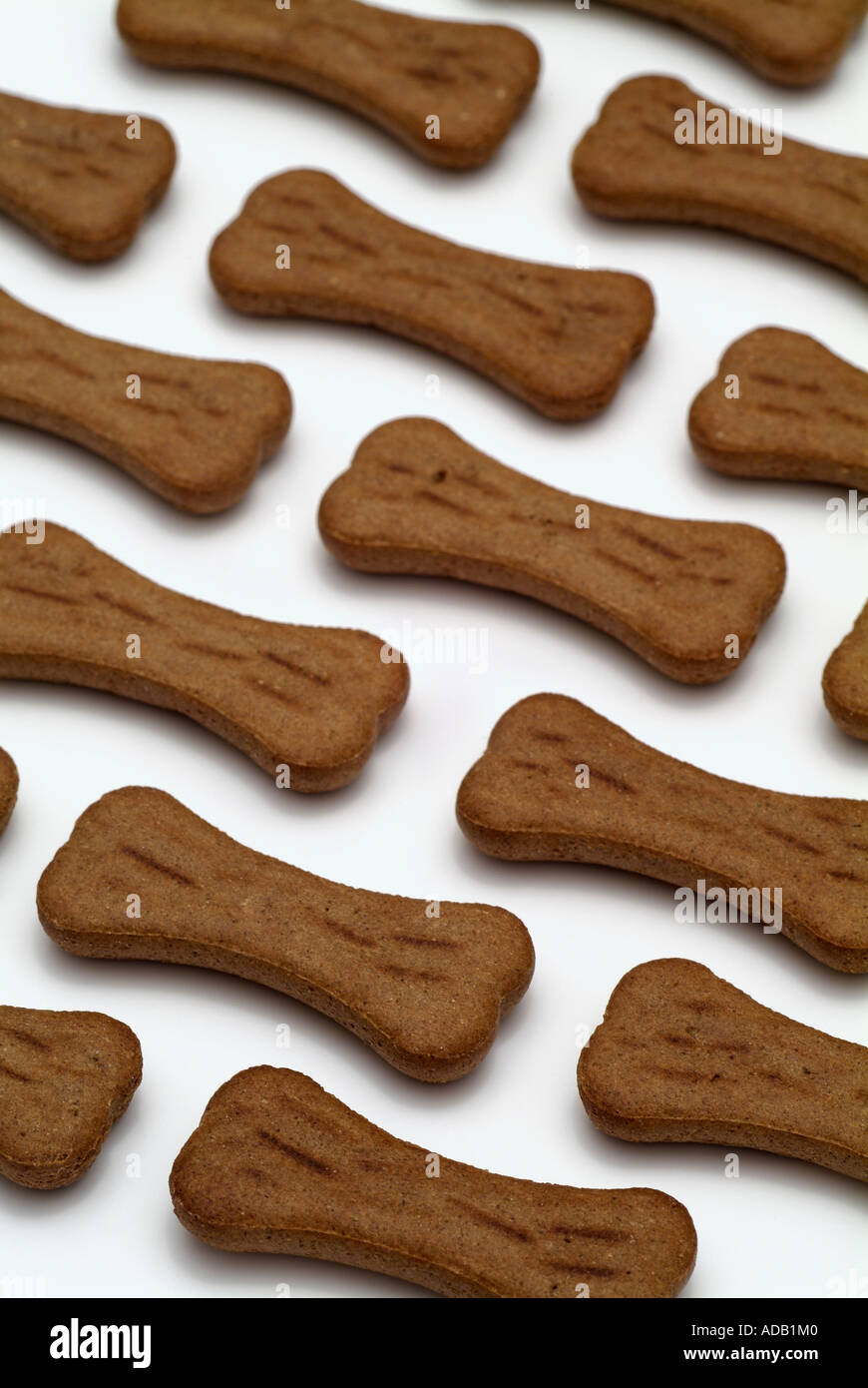 Bone Shaped Dog Biscuits Stock Photo Alamy