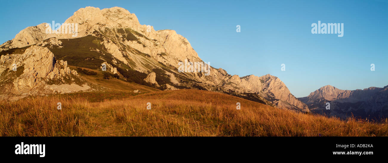 Maglic Mountain the Highest Peak in Bosnia at 2386 Meters Sutjeska National Park Bosnia Herzegovina Stock Photo