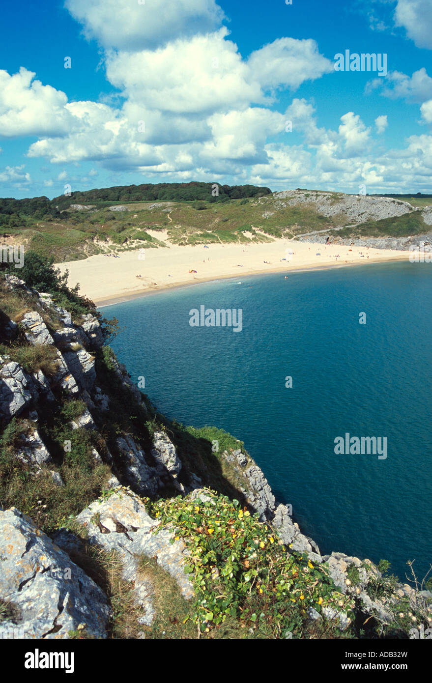 broad haven sandy beach national trust pembrokeshire national park