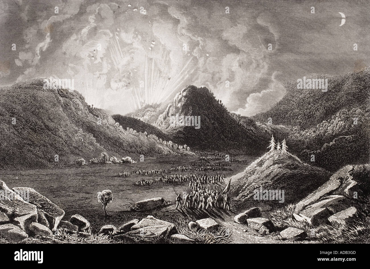 Evacuation of Cumberland Gap, Tennessee, September 1862 Stock Photo Alamy