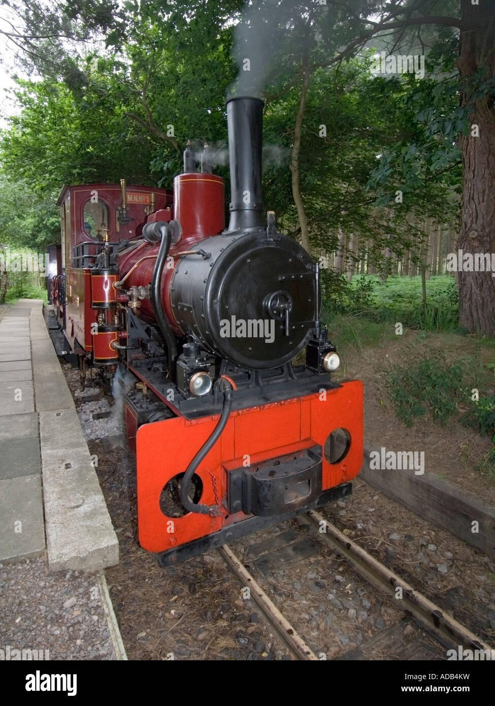 Rural Life Centre - Tilford - Surrey - UK - United Kingdom - England Old Kiln Light Railway Stock Photo