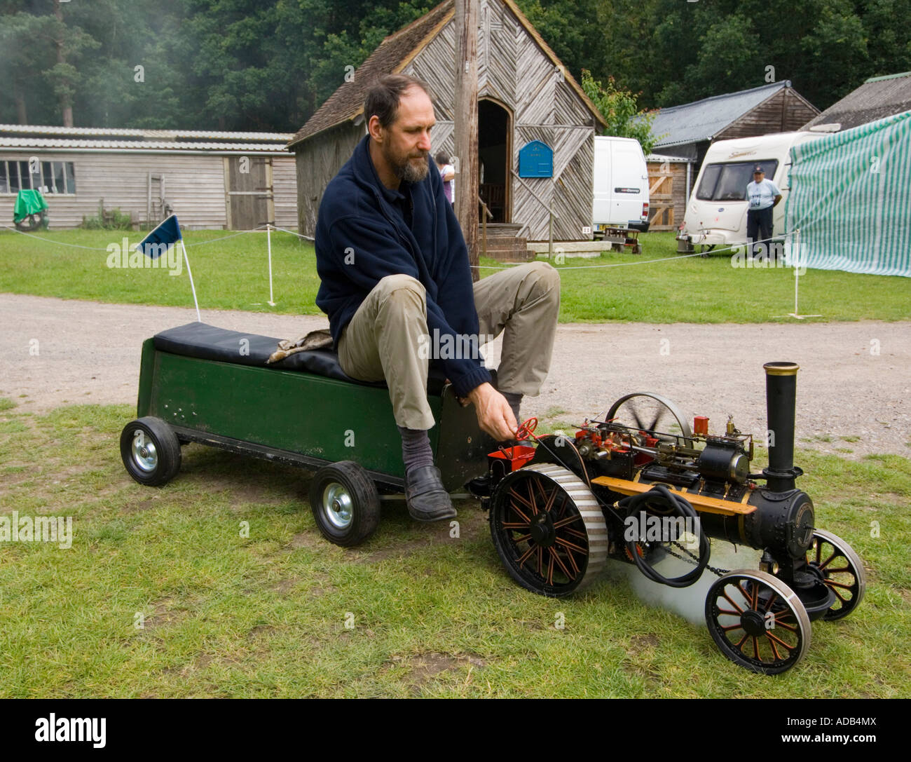 Rural Life Centre Tilford Surrey UK Working miniature steam