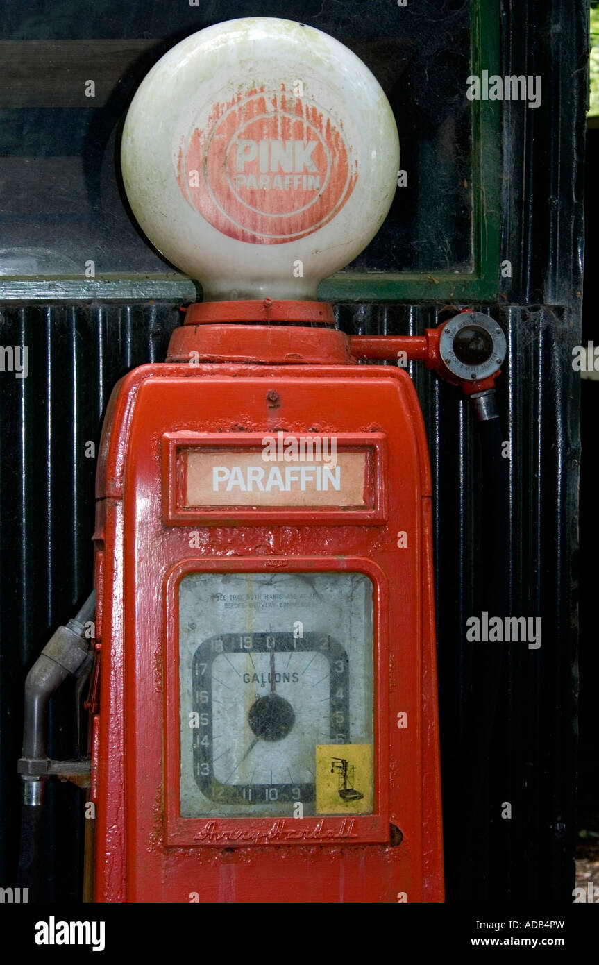 Old paraffin pump Stock Photo