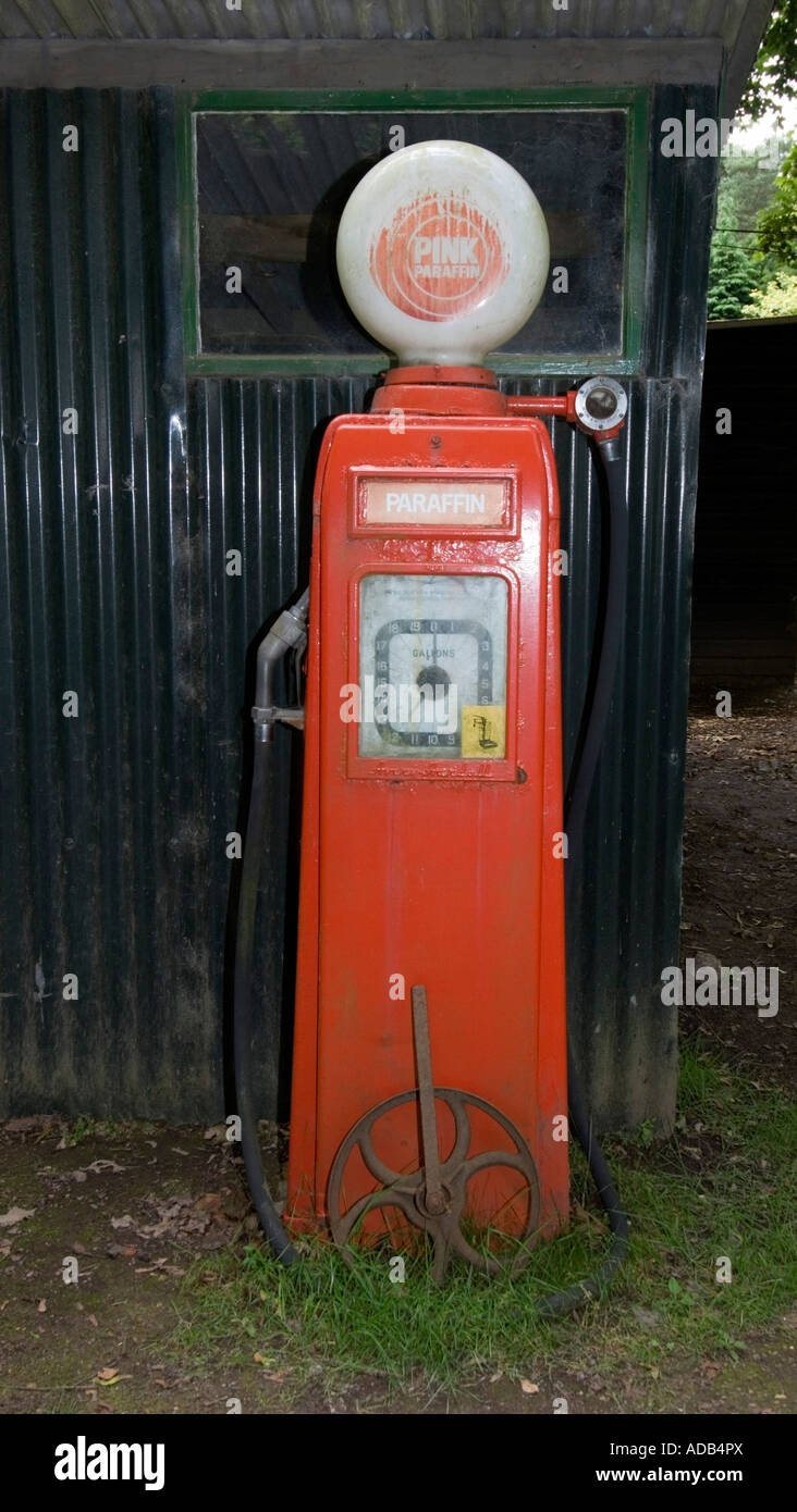 Old paraffin pump Stock Photo