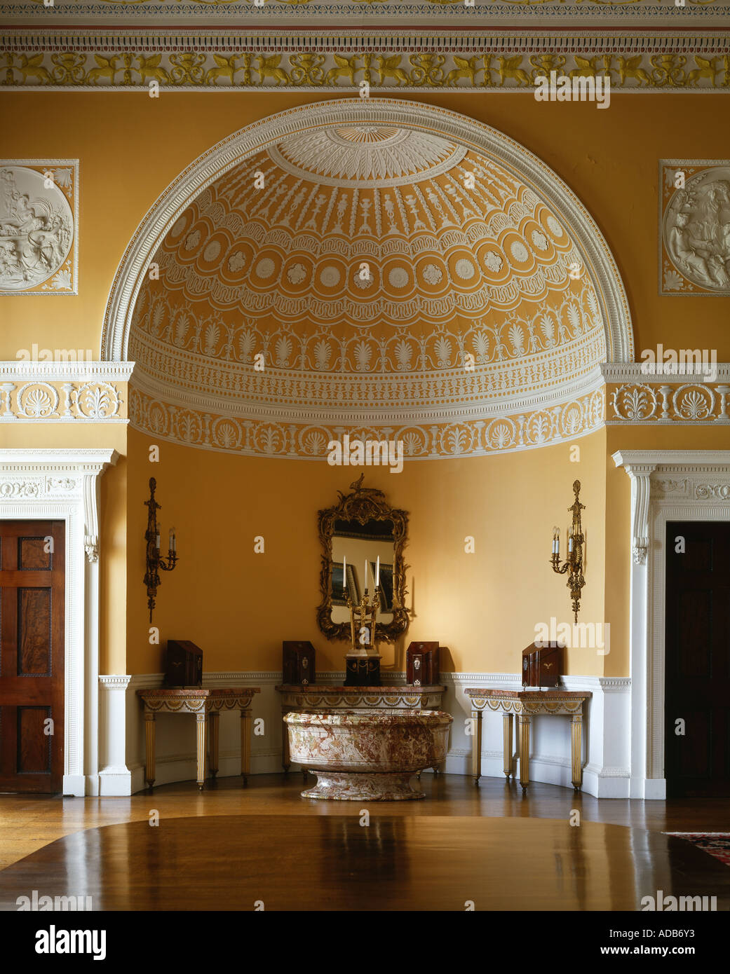 Kedleston Hall Interior High Resolution Stock Photography and Images