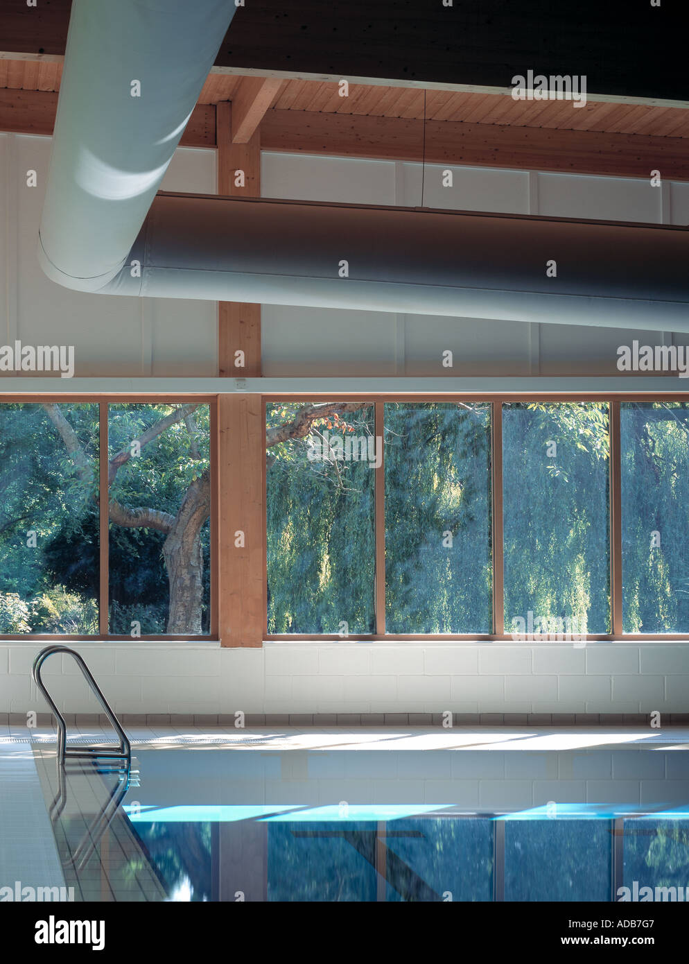 Mill Hill School Swimming Pool, London, 2005. Architect FDA Design