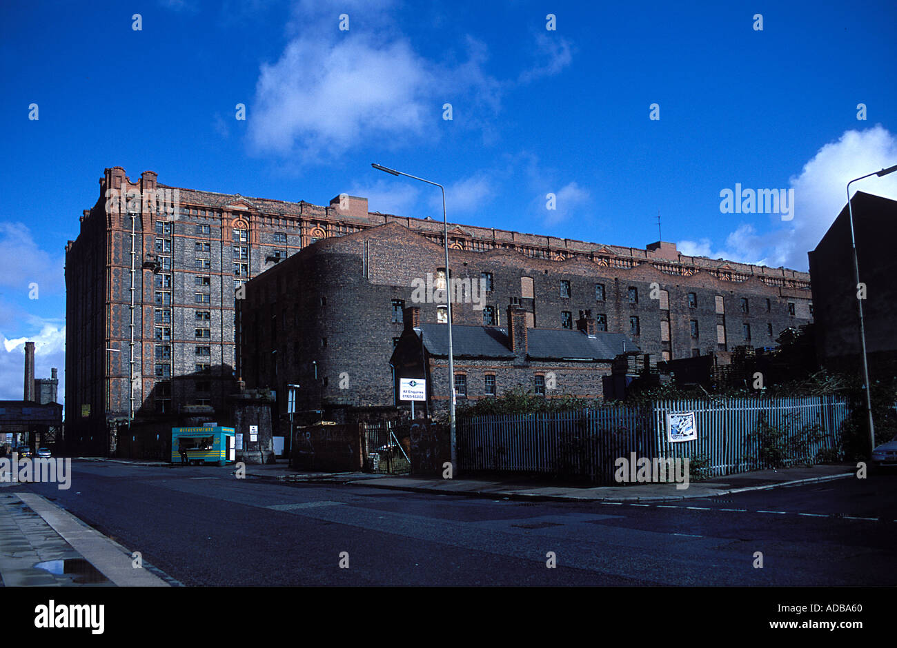 Stanley Dock Tobacco Warehouse 1900 said to be the largest in the world Stock Photo