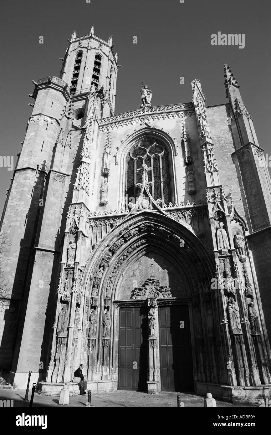 Aix en provence Black and White Stock Photos & Images - Alamy