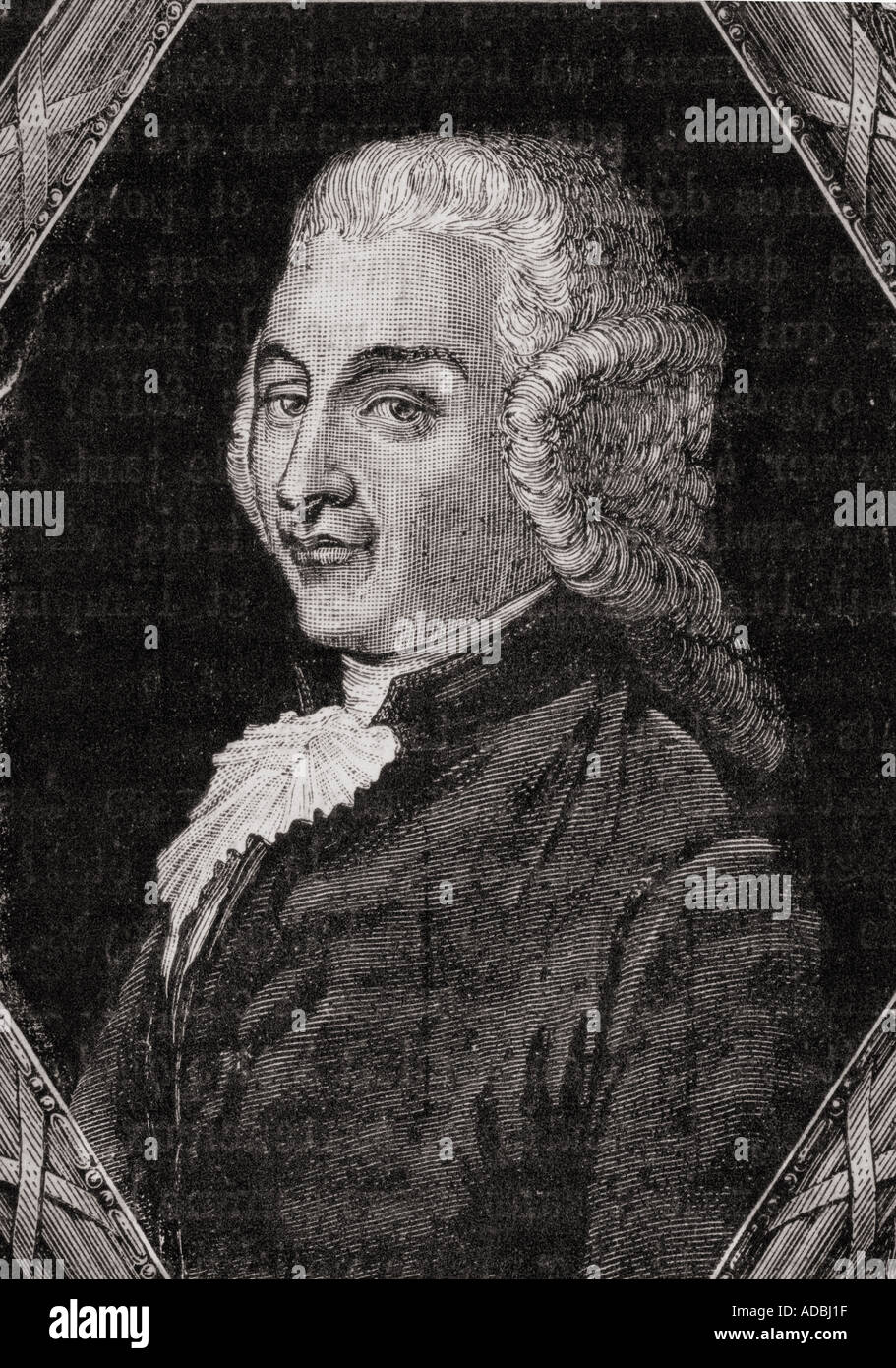 Joseph Ignace Guillotin, 1738 - 1814. French physician Stock Photo - Alamy