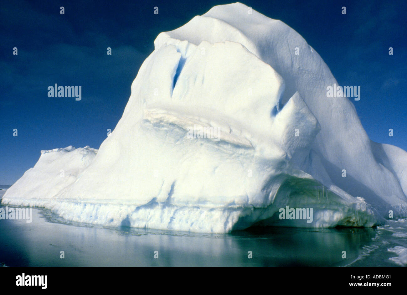 Arctic Ice Cap Stock Photo Alamy