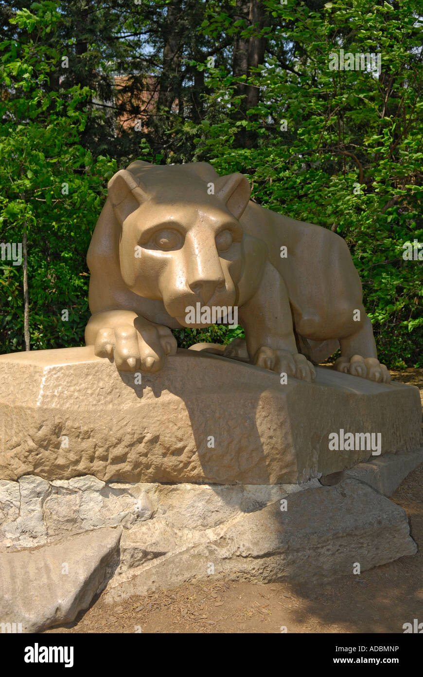 Nittany Lion Shrine on The campus of Penn Pennsylvania State University