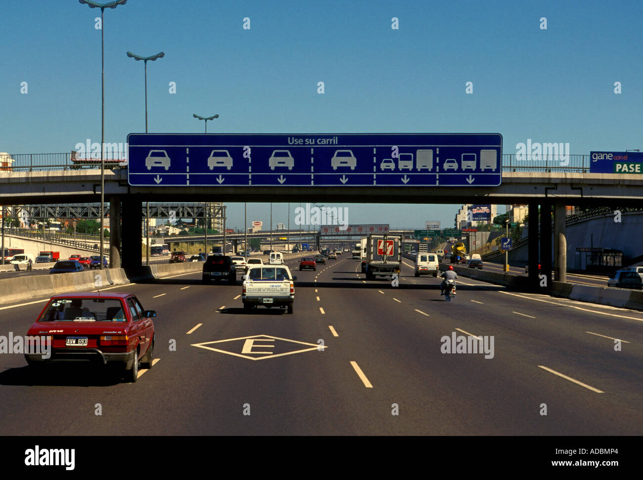 traffic on the Pan-American Highway, Pan-American Highway, north of