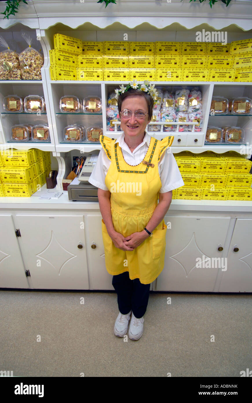 The Fudge Kitchen at Historical Frankenmuth Michigan MI Stock Photo Alamy