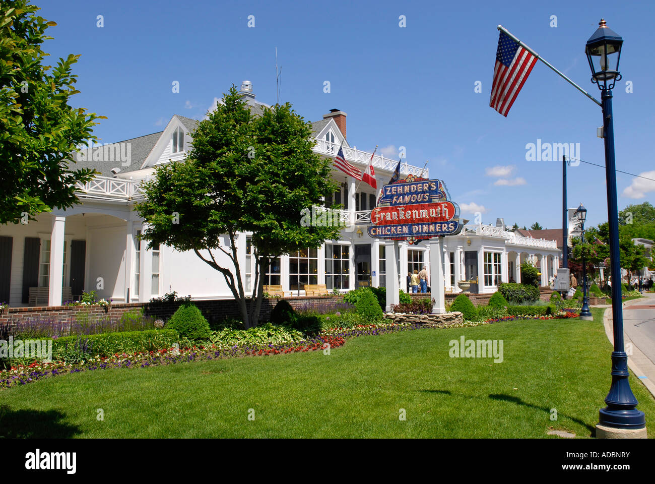 Zehnders famous chicken dinner restaurant at Historical Frankenmuth