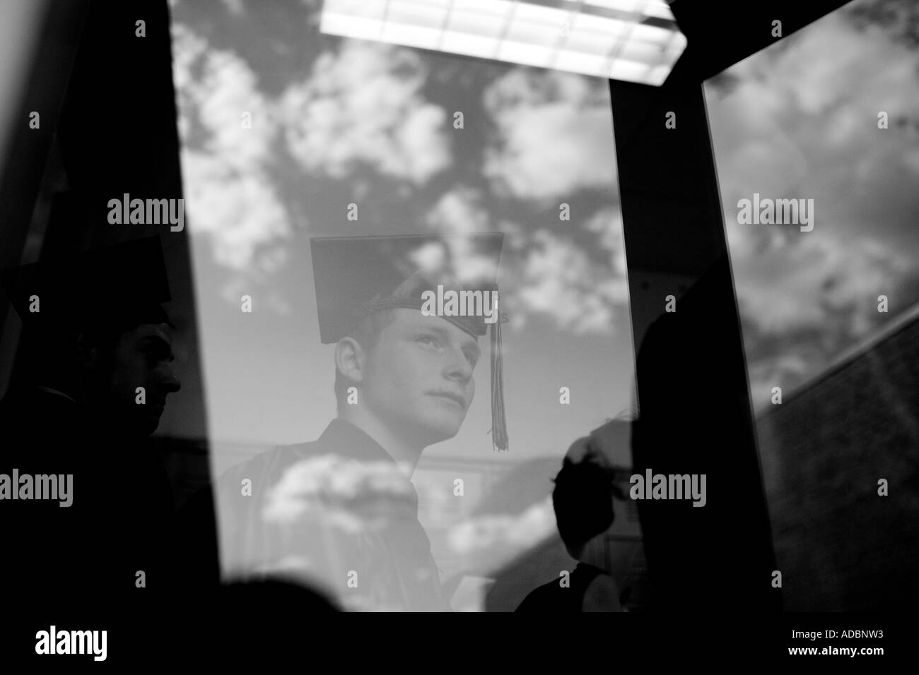 Graduate from school Black and White Stock Photos & Images - Alamy