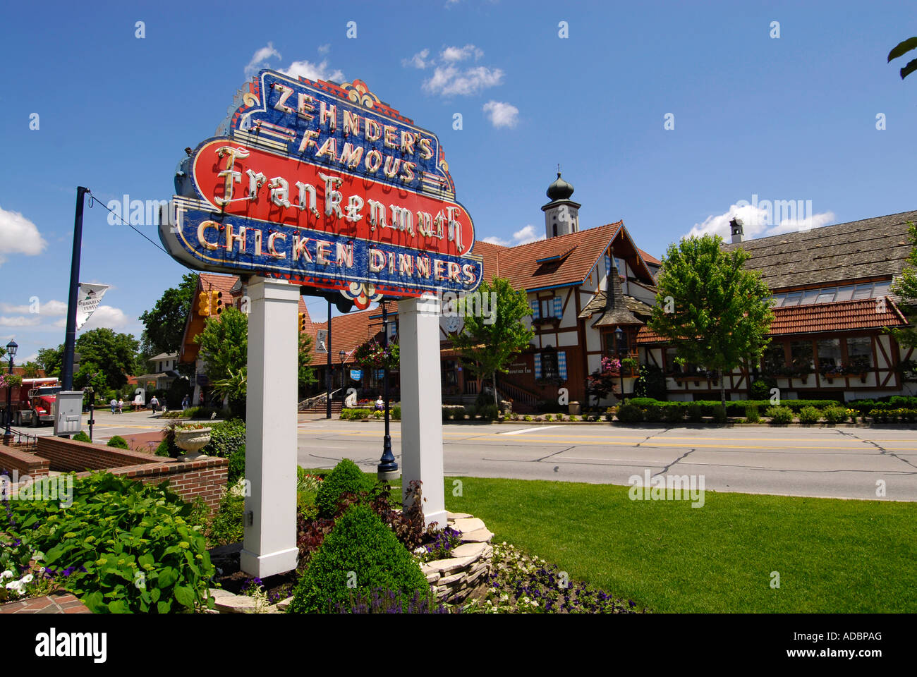 Zehnders famous Frankenmuth chicken dinners restaurant in Historical