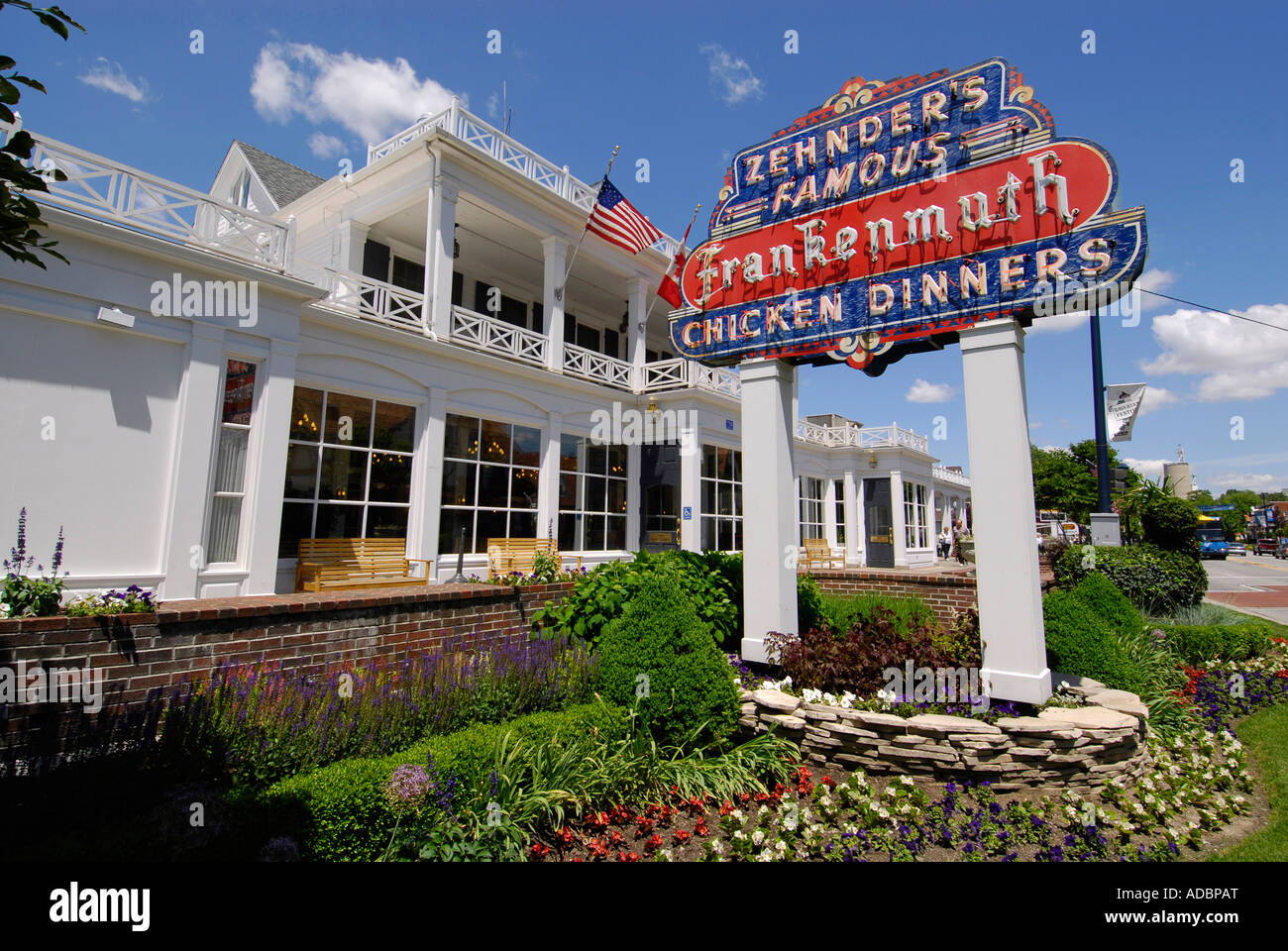 Zehnders famous Frankenmuth chicken dinners restaurant in Historical