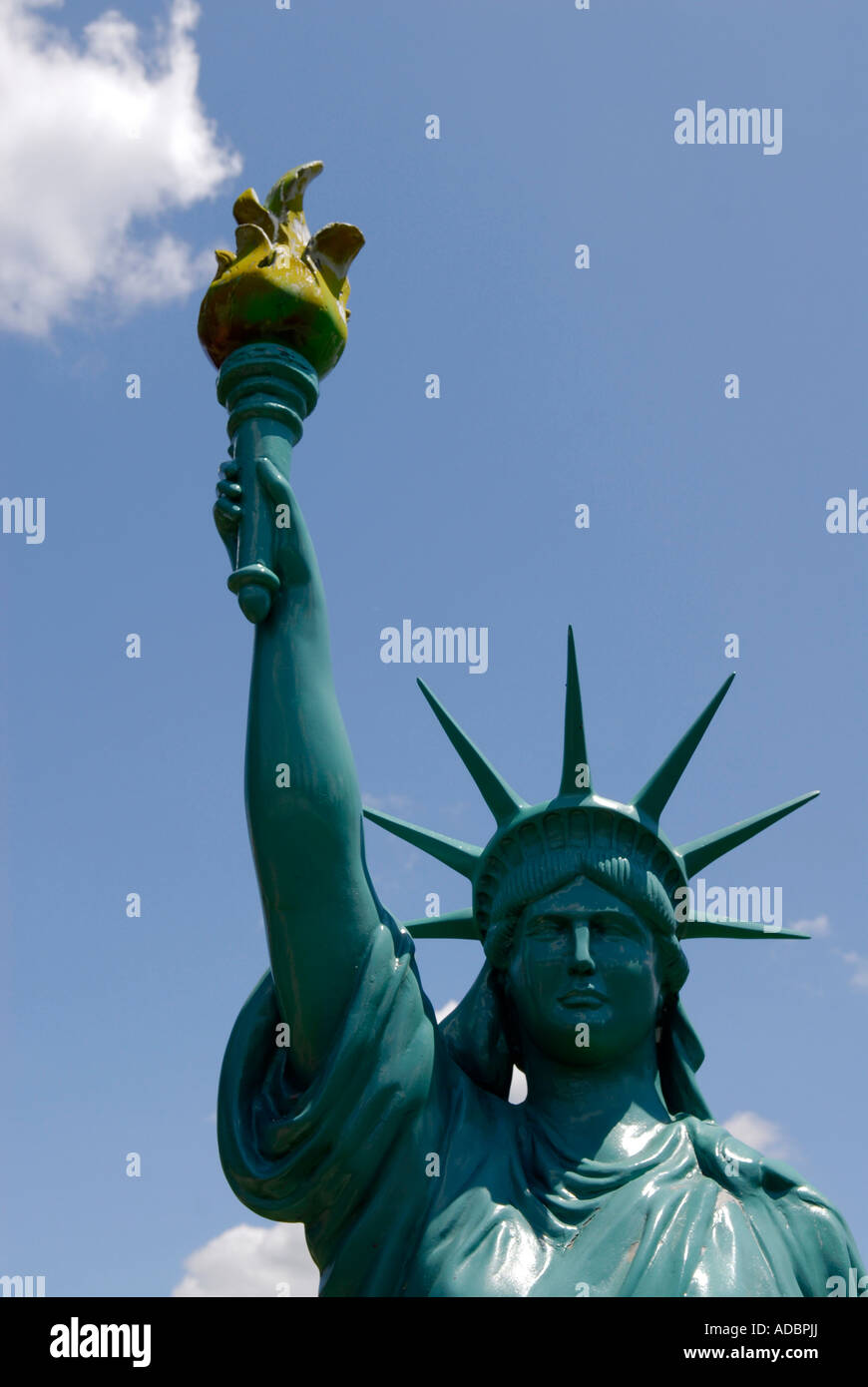 Replica of the Statue of Liberty Stock Photo Alamy