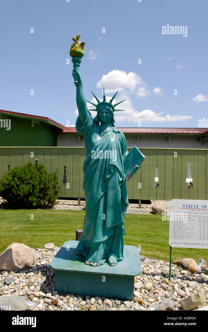 Replica of the Statue of Liberty Stock Photo - Alamy