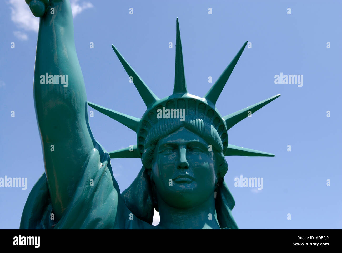 Replica of the Statue of Liberty Stock Photo Alamy