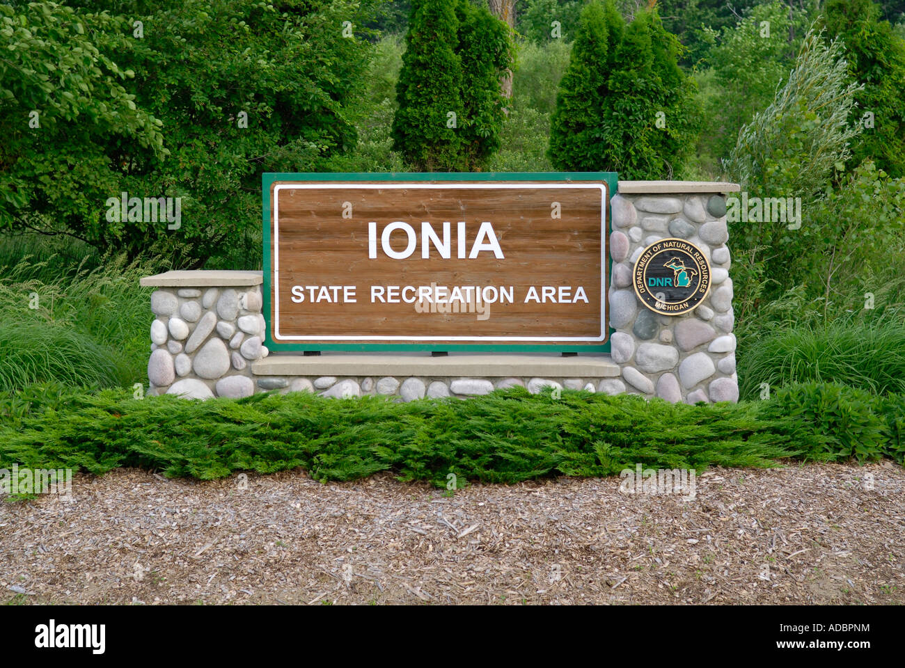 Ionia Michigan MI State Recreation Area State Park and campground Stock