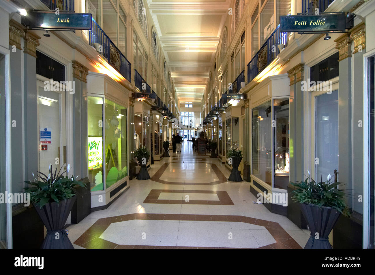 Quadrant Arcade in London England Stock Photo Alamy