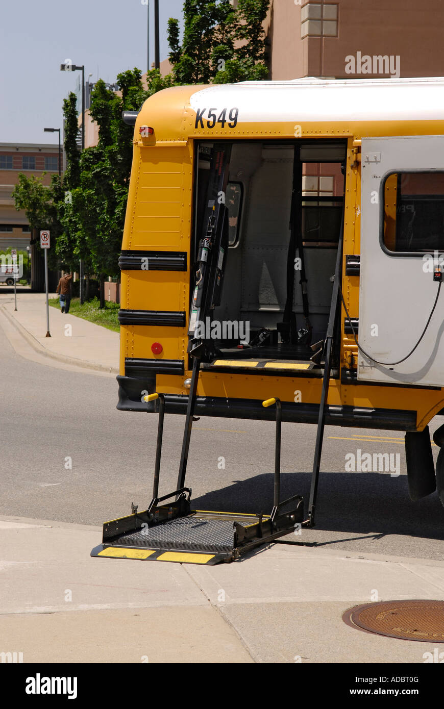 Disabled Ramp Bus Stock Photos & Disabled Ramp Bus Stock Images Alamy