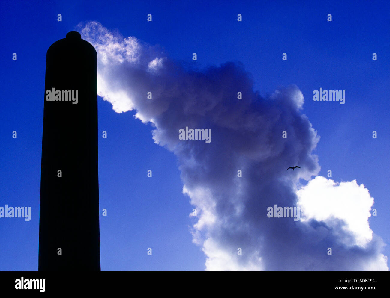 Smoke stack Stock Photo