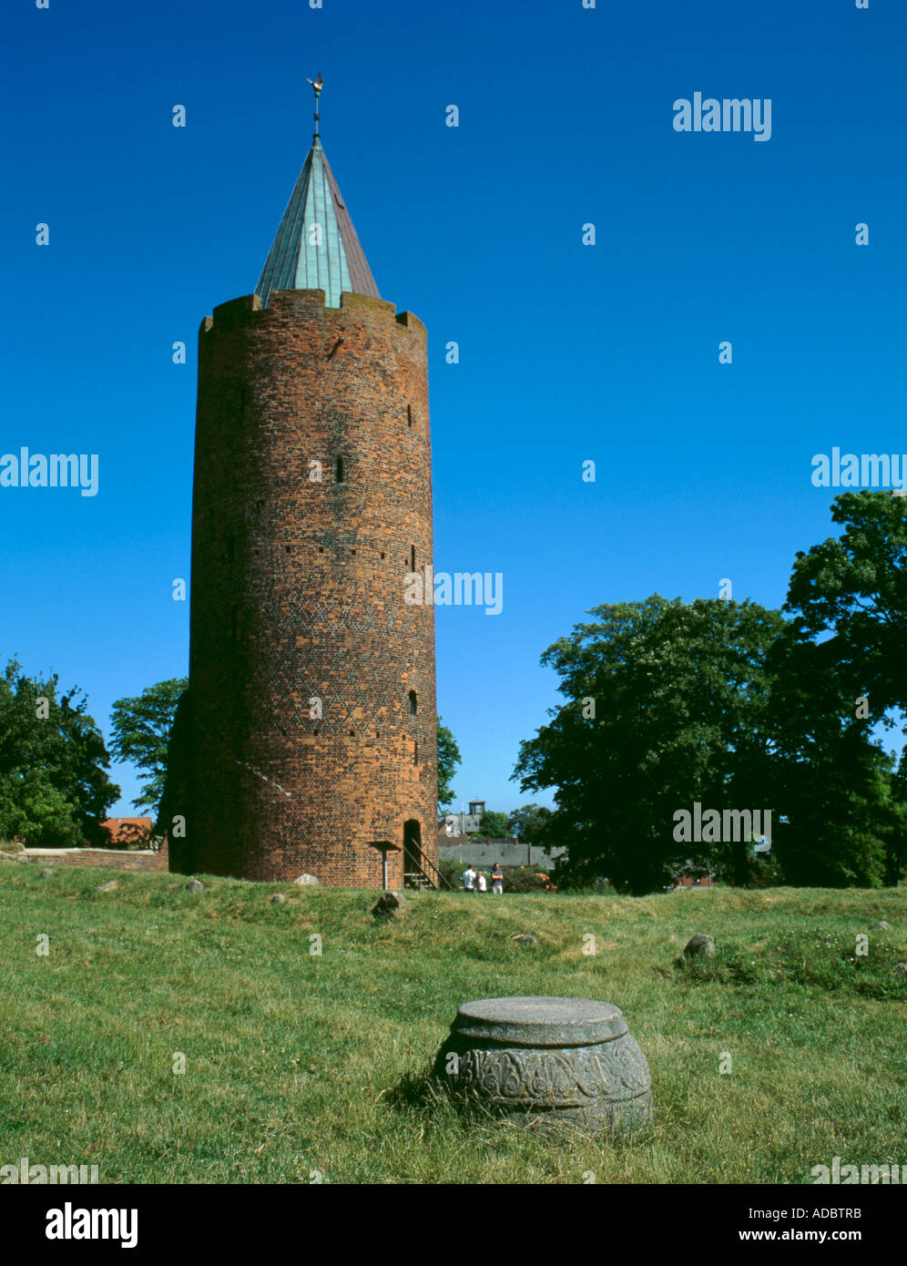 Gåsetårnet, or Goose Tower, Vordingborg Castle, Vordingborg, Sjælland (Zealand), Denmark Stock Photo