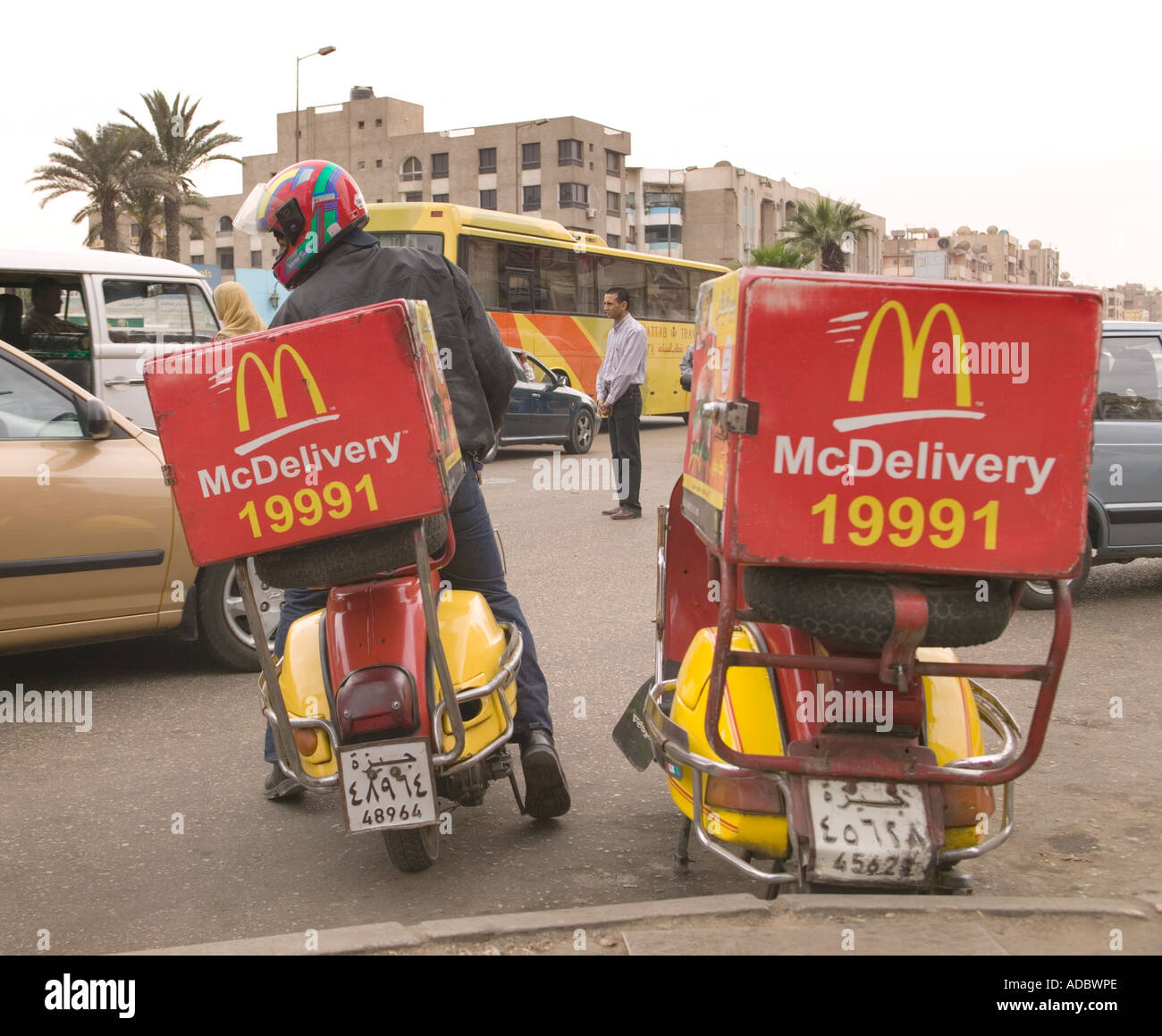 Mcdonalds Delivery High Resolution Stock Photography And Images Alamy