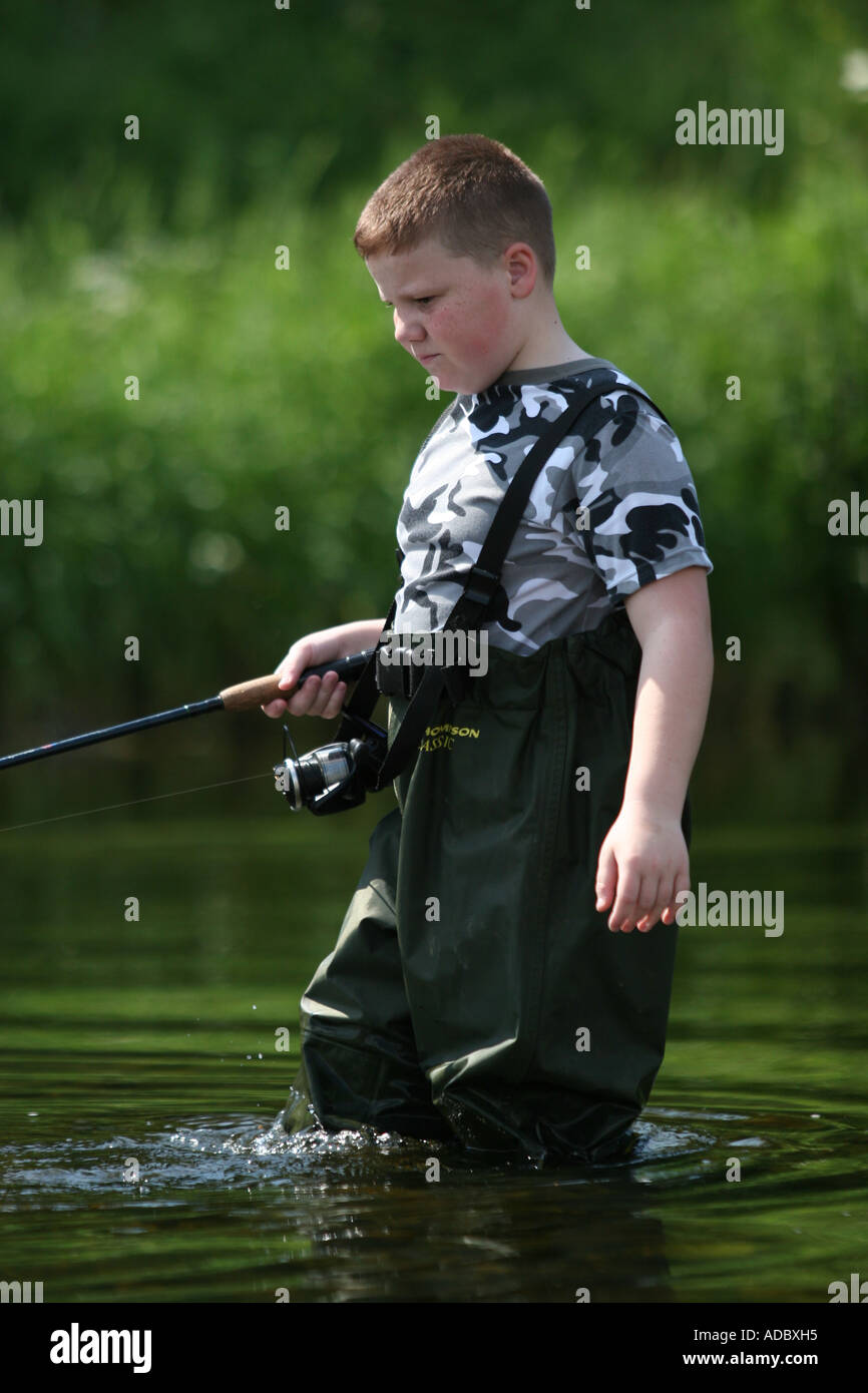 12 year old Curtis fishing on the river Lune, Lancashire England Stock Photo - Alamy 12 year old Curtis fishing on the river Lune, Lancashire England Stock Photo - Alamy