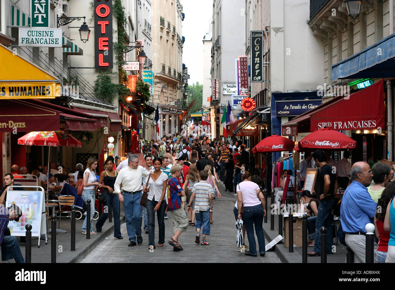 Street, Paris, France Stock Photo - Alamy