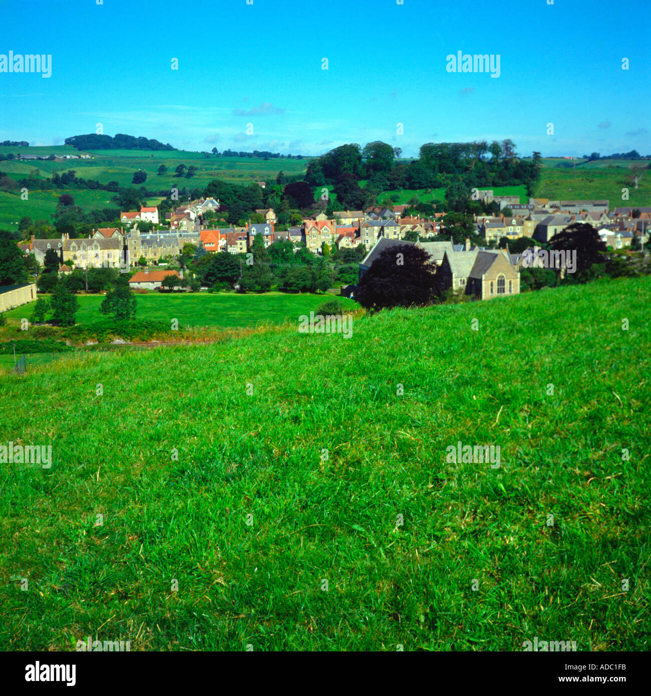 Bruton somerset fields hires stock photography and images Alamy