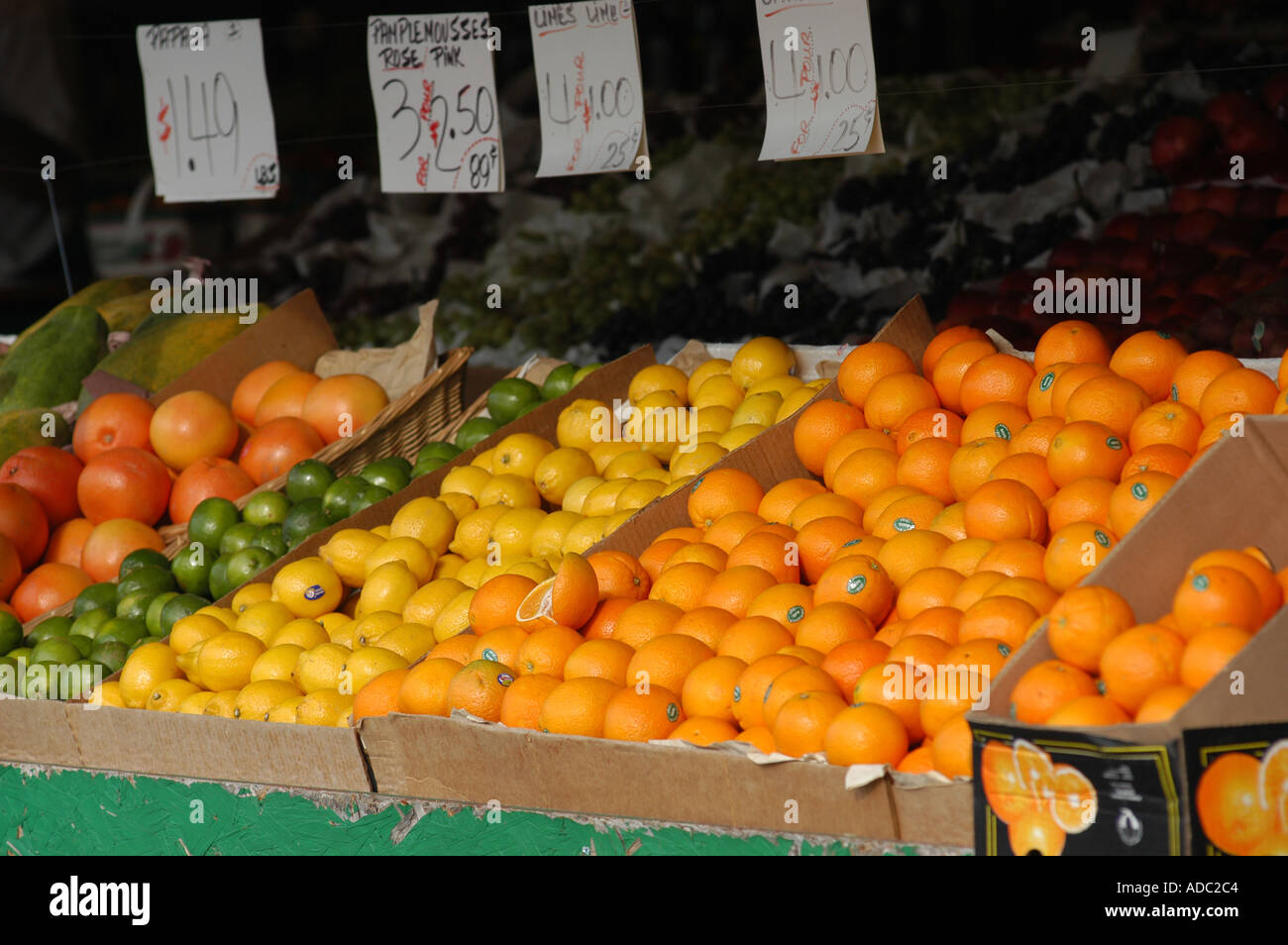 Jean Talon Market Montreal Canada Stock Photo