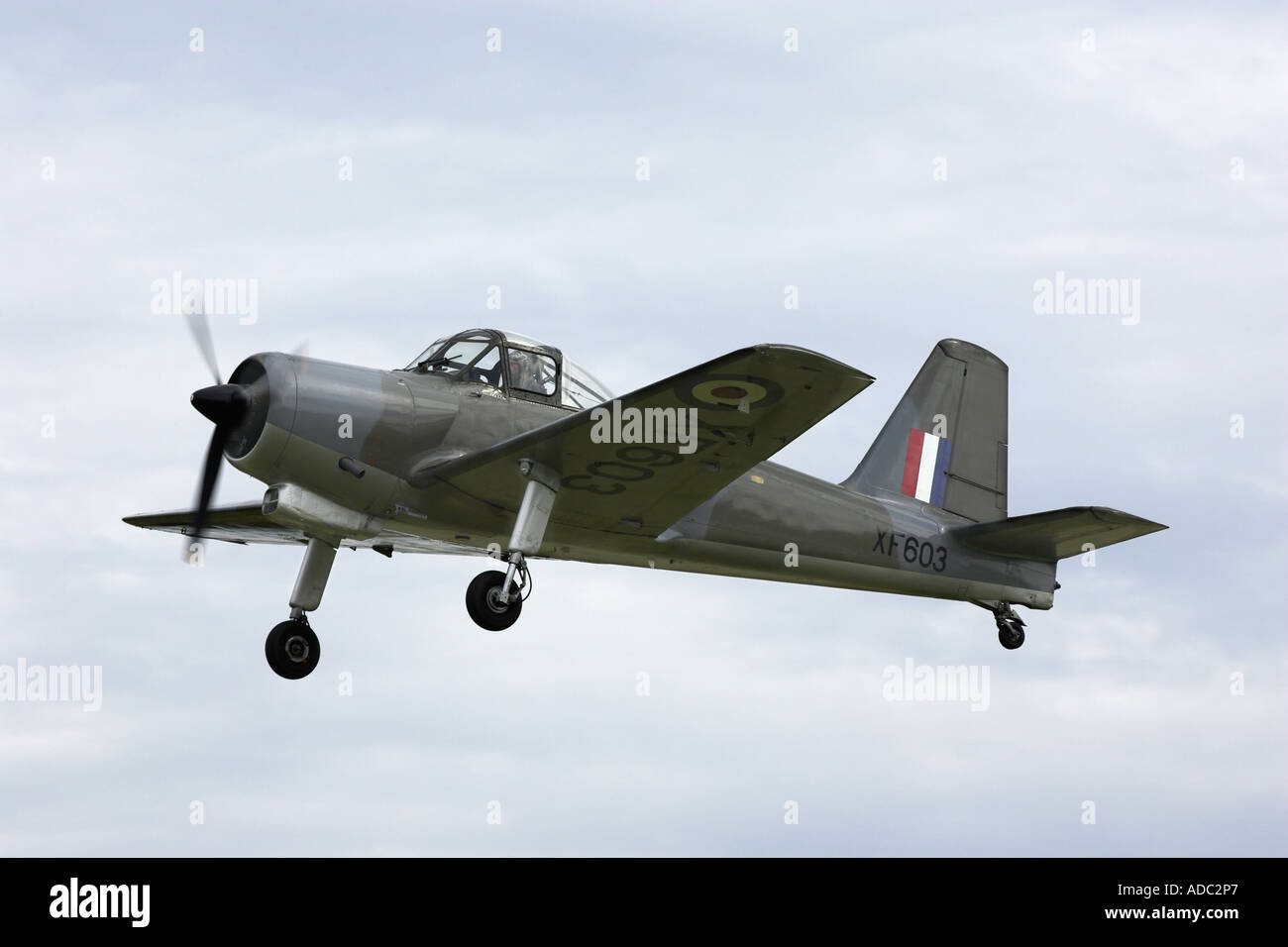Hunting Percival Piston Provost RAF training aircraft Stock Photo